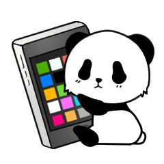 [LINEスタンプ] ジェームズ・パンダJr.（PANDA 1/2）の画像（メイン）