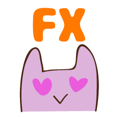 [LINEスタンプ] アマモナちゃんのFXトレーダースタンプの画像（メイン）