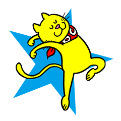 [LINEスタンプ] オドリキャットの画像（メイン）