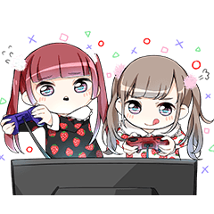 [LINEスタンプ] Nom de plume モデル スタンプ