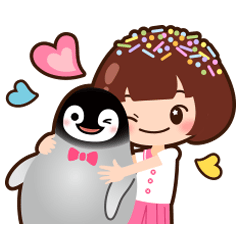 [LINEスタンプ] Candi ＆ Diboの画像（メイン）