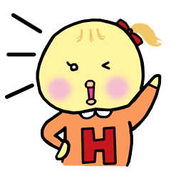 [LINEスタンプ] おしゃまなひよ子ちゃん