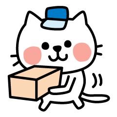 [LINEスタンプ] しろねこがやる気のない返事を送るよ