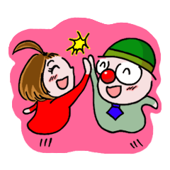 [LINEスタンプ] 赤鼻と歌姫のスタンプの画像（メイン）