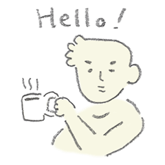 [LINEスタンプ] コーヒーくんとティーちゃんの英語スタンプ