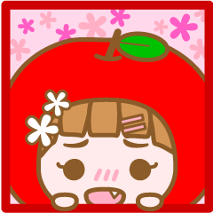 [LINEスタンプ] あぷるるのキモチのつづき