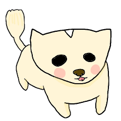 [LINEスタンプ] いたずらうさぎのわんこ。