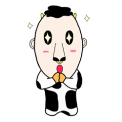 [LINEスタンプ] ひとうしのモォさん 2の画像（メイン）