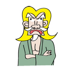 [LINEスタンプ] 説教ジジイ・応援ジジイの画像（メイン）