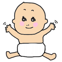 [LINEスタンプ] わたしのかわいい赤ちゃん