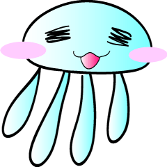 [LINEスタンプ] だるだるクラゲの日常