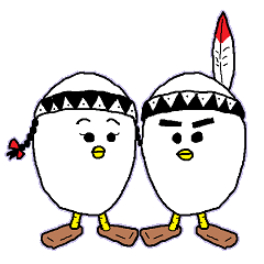 [LINEスタンプ] Western egg