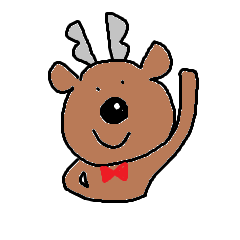 [LINEスタンプ] Happy Reindeerの画像（メイン）