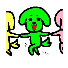 [LINEスタンプ] 茨城犬