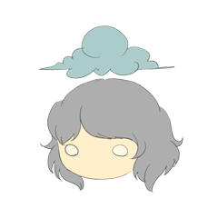 [LINEスタンプ] Rain＆Shine Girl