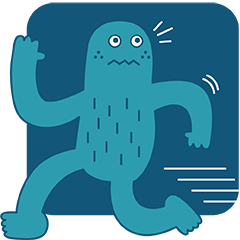 [LINEスタンプ] Call Me Monsterの画像（メイン）