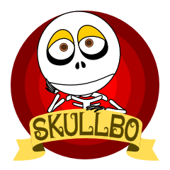 [LINEスタンプ] SKULLBO