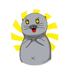 [LINEスタンプ] Otter Yong-yong Stickerの画像（メイン）