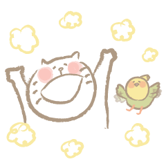 [LINEスタンプ] にゃんこラクガキ その2