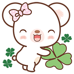 [LINEスタンプ] White White Bearの画像（メイン）