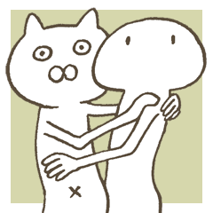 [LINEスタンプ] うざかわスタンプkinokosとnekosの画像（メイン）