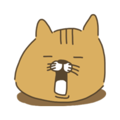 [LINEスタンプ] つぶにゃんこの画像（メイン）