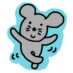 [LINEスタンプ] ちゅうちゅうねずみくん