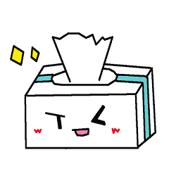 [LINEスタンプ] ゆかいなティッシュ箱たち