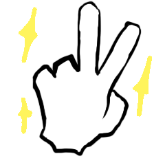 [LINEスタンプ] THE HAND！！の画像（メイン）