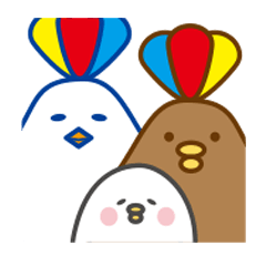 [LINEスタンプ] にわとりのとっとこの日常