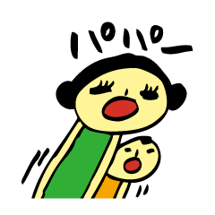 [LINEスタンプ] ママであり妻であり嫁である私