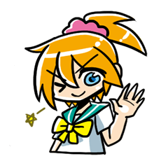 [LINEスタンプ] ハイテンション女子高生