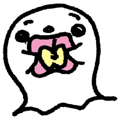 [LINEスタンプ] おばけちゃんと
