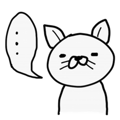 ただの白猫