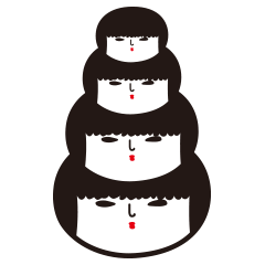 [LINEスタンプ] こけしあいこ シーズン4の画像（メイン）