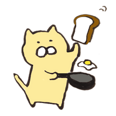 [LINEスタンプ] ふでねこぐらしの画像（メイン）