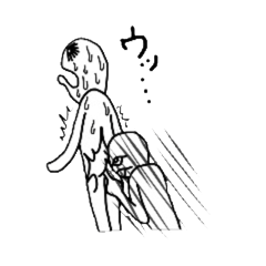 [LINEスタンプ] 変な奴