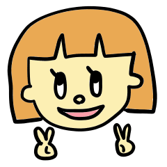 [LINEスタンプ] パッツンぱつ子さんの画像（メイン）