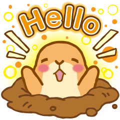 [LINEスタンプ] プレーリーはっちゃん