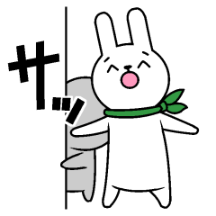 [LINEスタンプ] 仕返しウサギの画像（メイン）