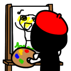 [LINEスタンプ] Everyone can be err creator！