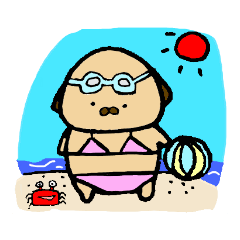 [LINEスタンプ] しもぶくれわんこさん