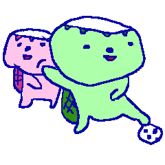 [LINEスタンプ] フットサルかっぱ