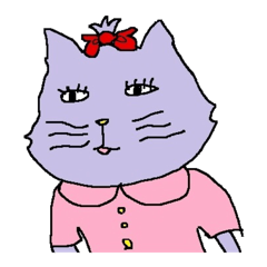 [LINEスタンプ] OL猫ハナの画像（メイン）