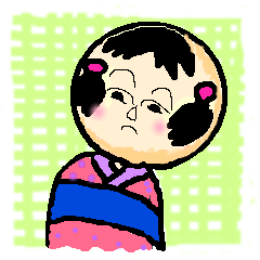 [LINEスタンプ] こけしの日常