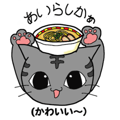 [LINEスタンプ] 方言猫スタンプ
