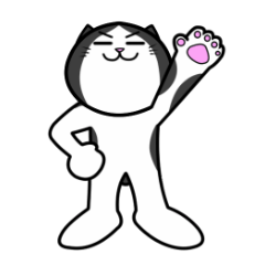 [LINEスタンプ] ゆるネコ「チャミくん」の画像（メイン）