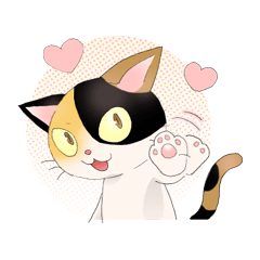 [LINEスタンプ] 三毛猫ヴァンと愉快な仲間たち