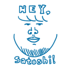 [LINEスタンプ] Hey,さとしくん！の画像（メイン）