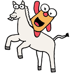 [LINEスタンプ] 欲しいモノは名前。